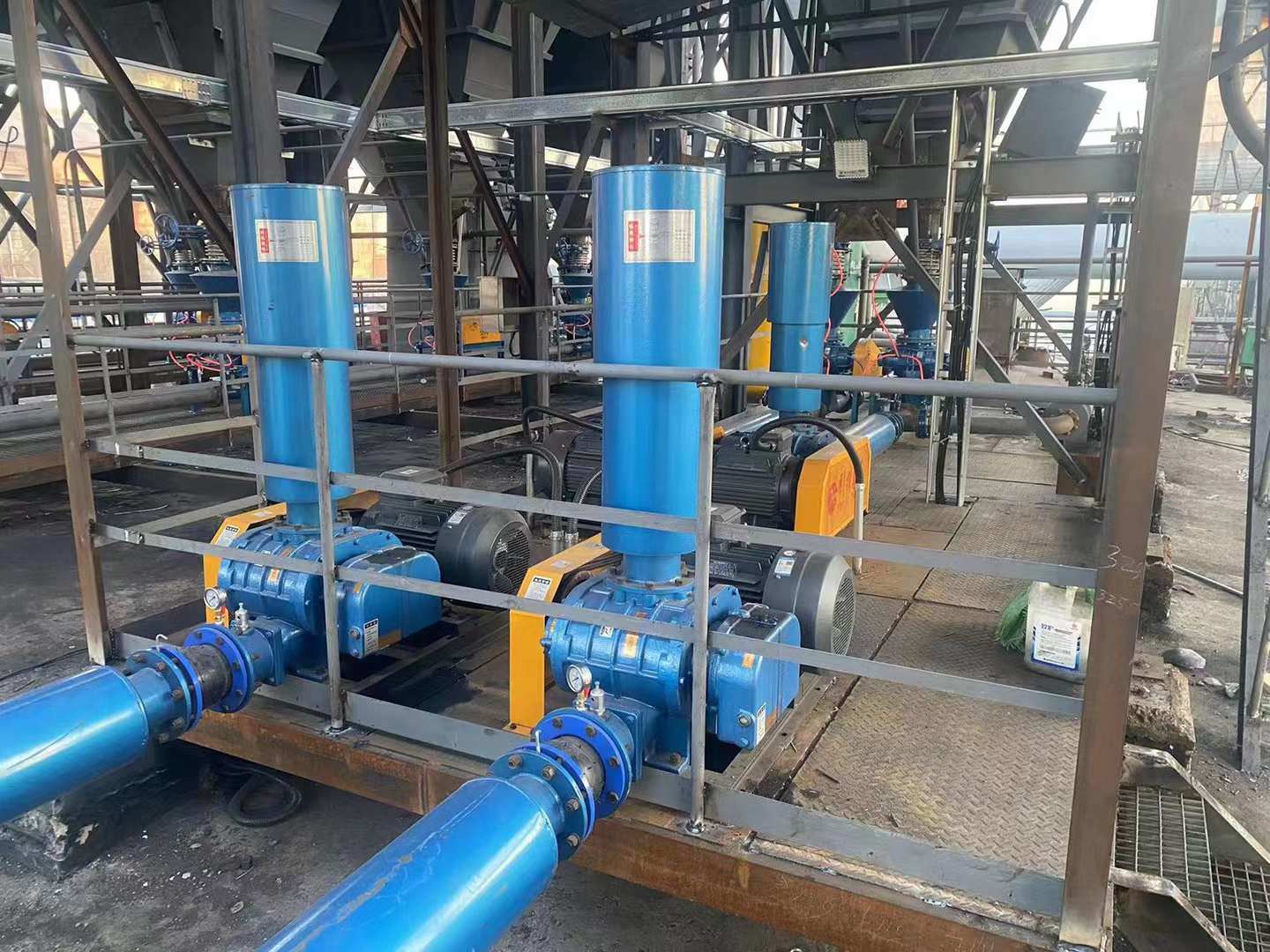 ብናኝ ብናኞች pneumatic ማጓጓዣ መሳሪያዎች ለ ውጤታማ የቁሳቁስ አያያዝ